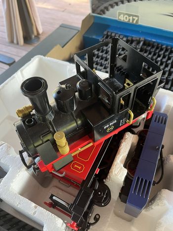 Boîte playmobil 4017 Train Chemin de fer Jouet vintage