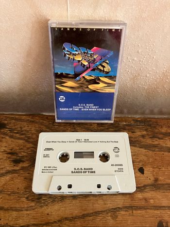 Cassette audio-SOS Band- Sands of time