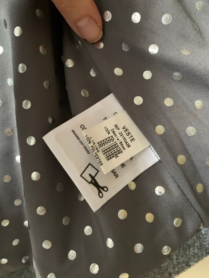 👚 Veste cérémonie - 2 ans - photo numéro 3