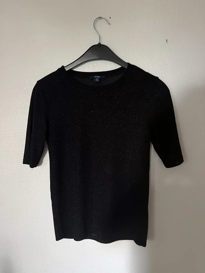 T shirt a paillettes