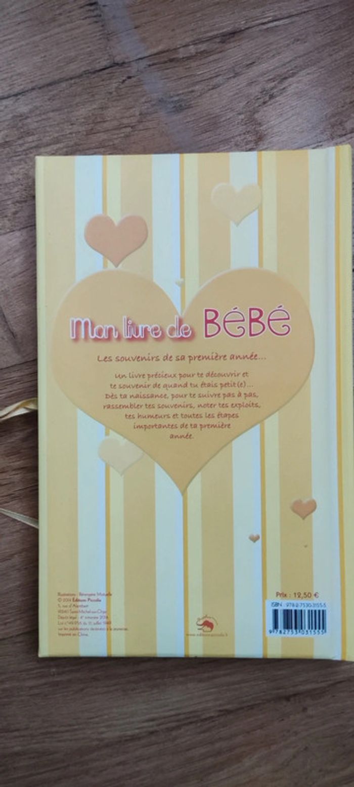 Livre de naissance - photo numéro 2