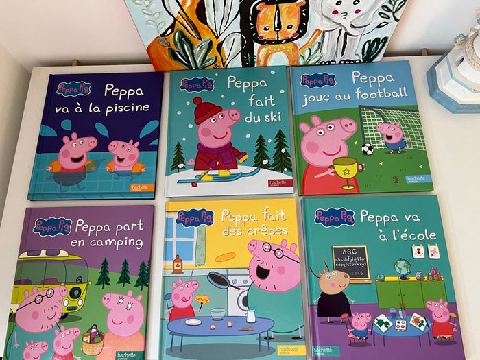 Lot livres Peppa pig