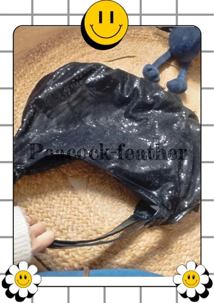 Sac sequins noirs Little Marcel - photo numéro 3