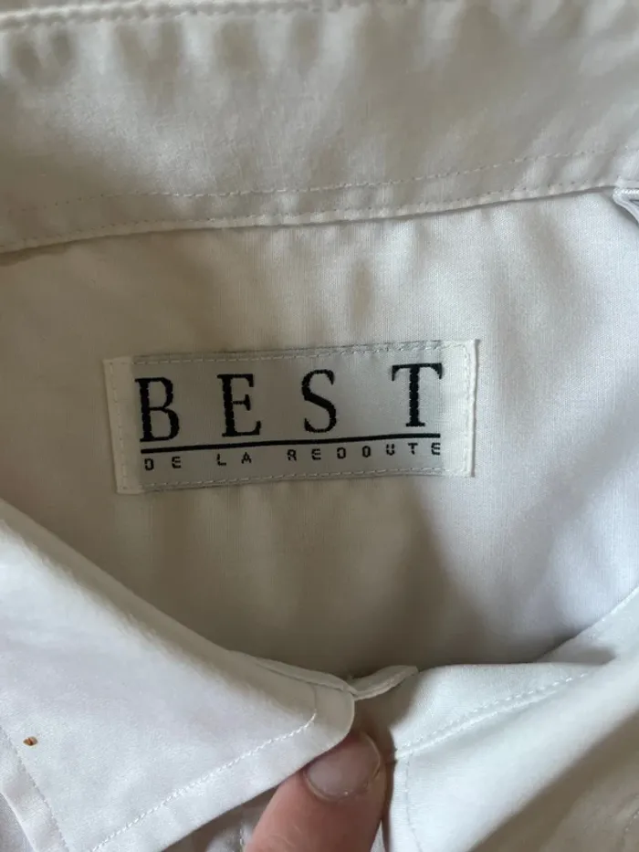 Chemise blanche jeune homme - photo numéro 2