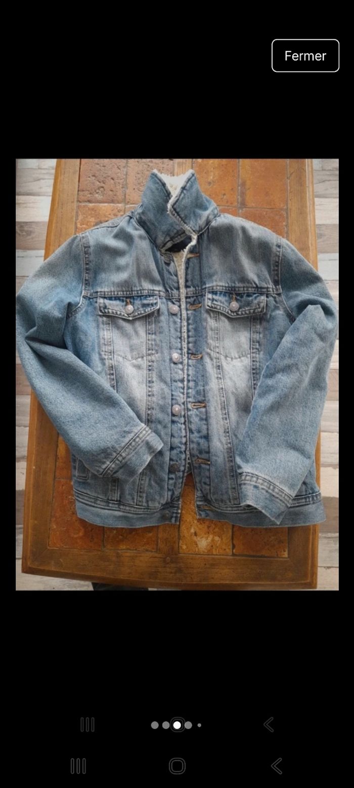 Veste en jean très chaude - photo numéro 3