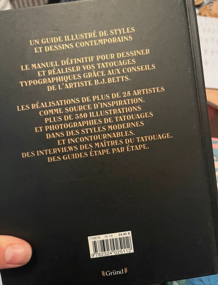 📖 L’Art du Tatouage – Le Lettrage (B.J. Betts & Nick Schonberger) - photo numéro 2
