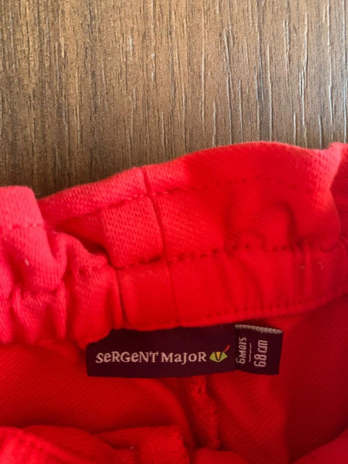 Pantalon rouge Sergent Major 6 mois - photo numéro 2