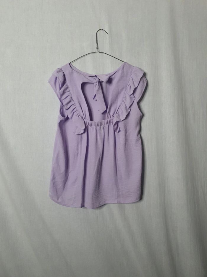 Blouse lila - photo numéro 4