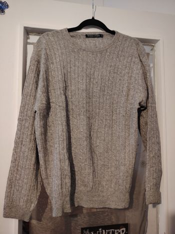 Pull Woolovers taille M gris