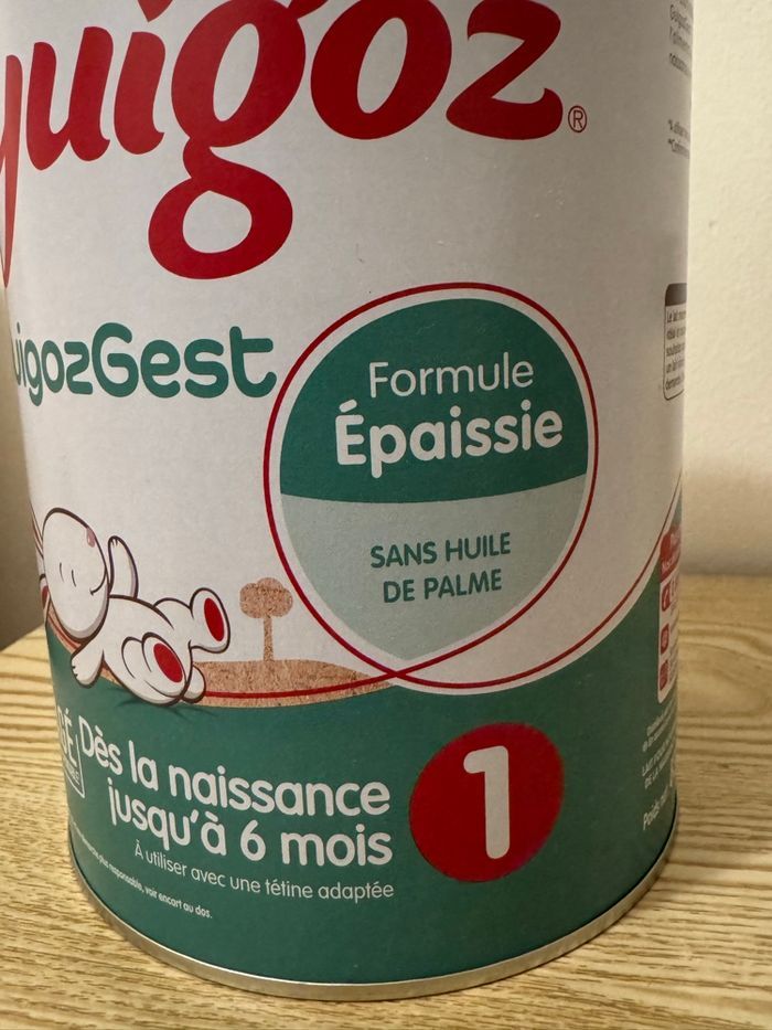 Guigoz Digest neuf – Lait épaissi pour nourrisson, DLC 2027 - photo numéro 9