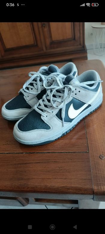 Dunk gris et noir