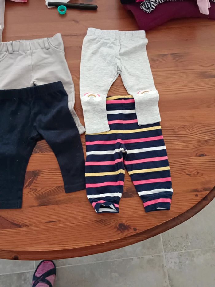 Lot leggings 9 mois - photo numéro 3