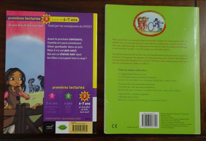 Lot de 2 livres premières lectures CP niveau 3 - photo numéro 2