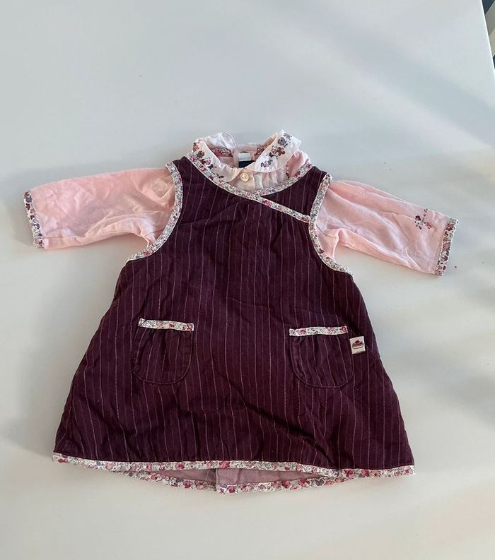 Ensemble bordeaux 3 mois