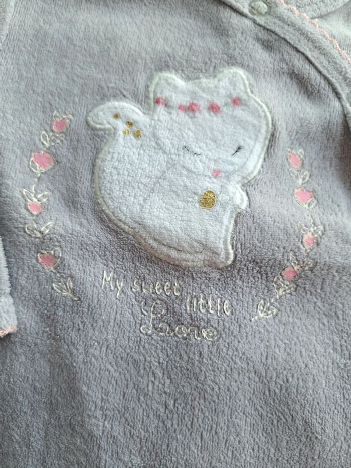 Pyjama gris - photo numéro 2