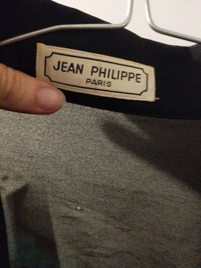 Blouse jean Philippe 38 noir - photo numéro 3