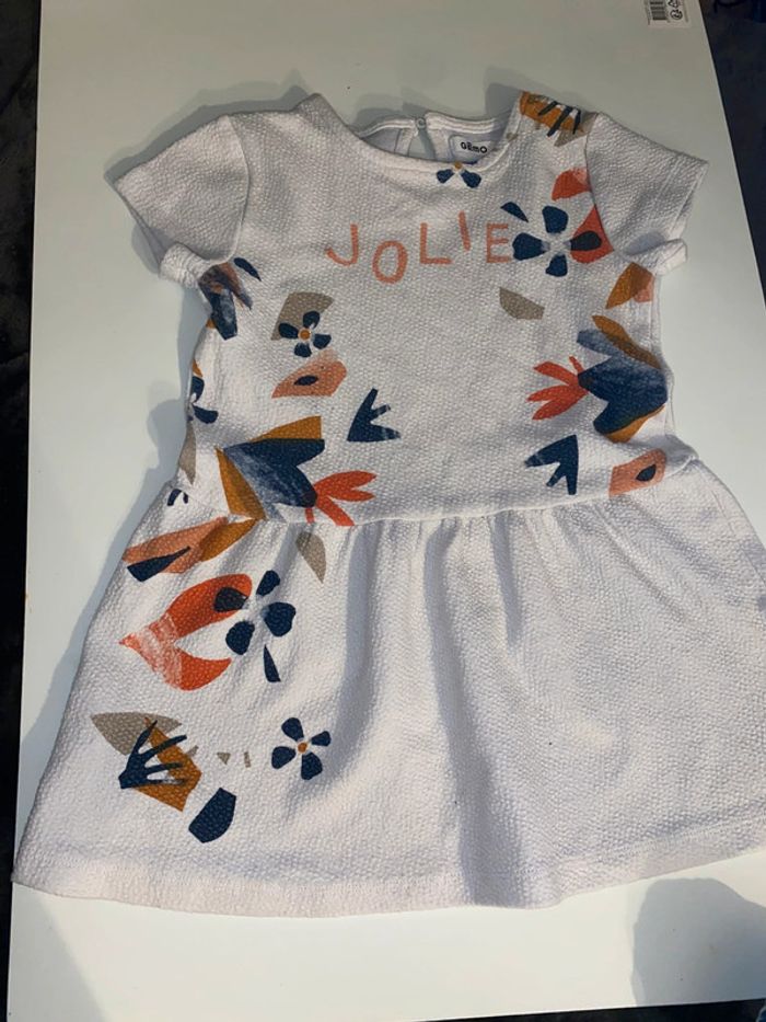 lot de deux robes, hiver, épaisse enfants, fille, taille trois ans - photo numéro 5
