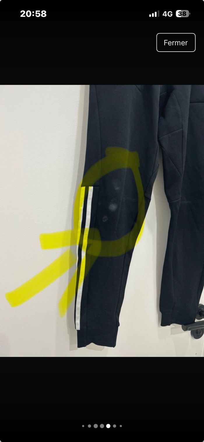 Bas de survêtement Adidas Unisexe taille Xs - photo numéro 6