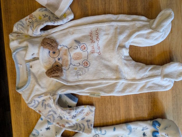 Lot de 3 dors-bien velours - photo numéro 3