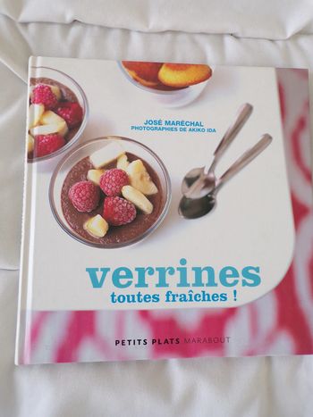 Livre Les verrines toutes fraiches