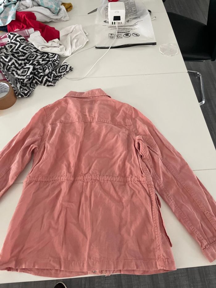 Veste légère taille 10 ans marque la redoute couleur saumon - photo numéro 7