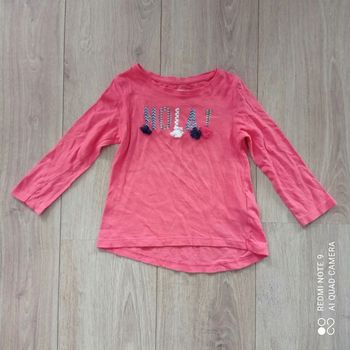 T-shirt rose 3ans