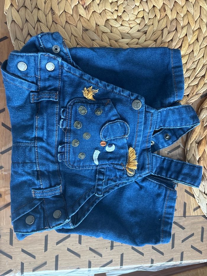 Lot de 3 salopette 9mois - photo numéro 4