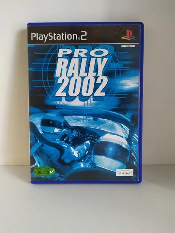Pro Rally 2002 Sony PlayStation 2 Ps2 Ubisoft boîte notice