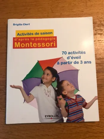 Livre activités de saison d’après la pédagogie montessori