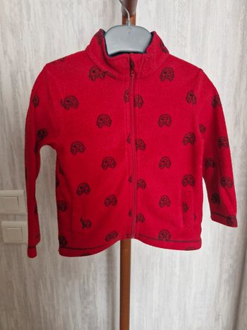 Gilet zippé bébé 24 mois Tissaia