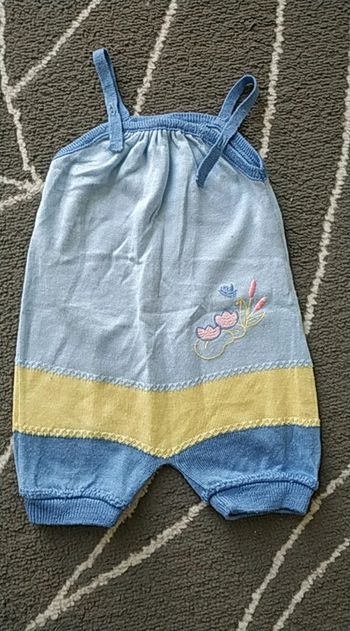 Combinaison courte 3 mois