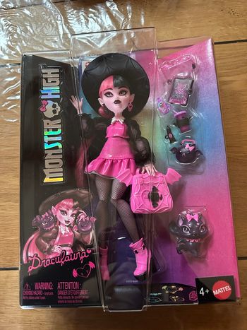 Poupée Monster High Draculora Mattel Neuf