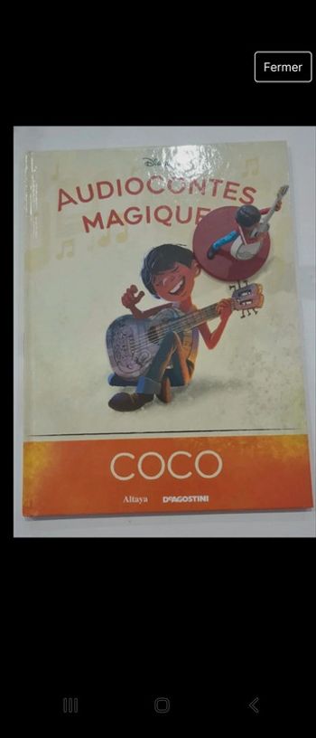 Numero 35 audioconte Magique Altaya disney deagostini livre et figurine audio conte compte