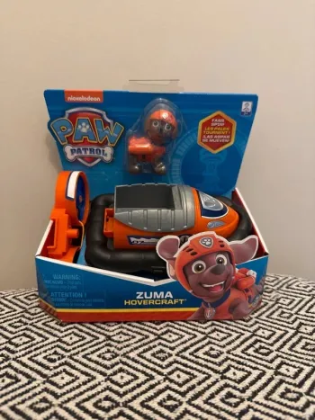 Pat patrouille - Zuma Hovercraft : Véhicule et figurine Zuma