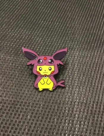 Pin’s Pikachu poncho mentali Espeon Pokémon broche en  très bon état