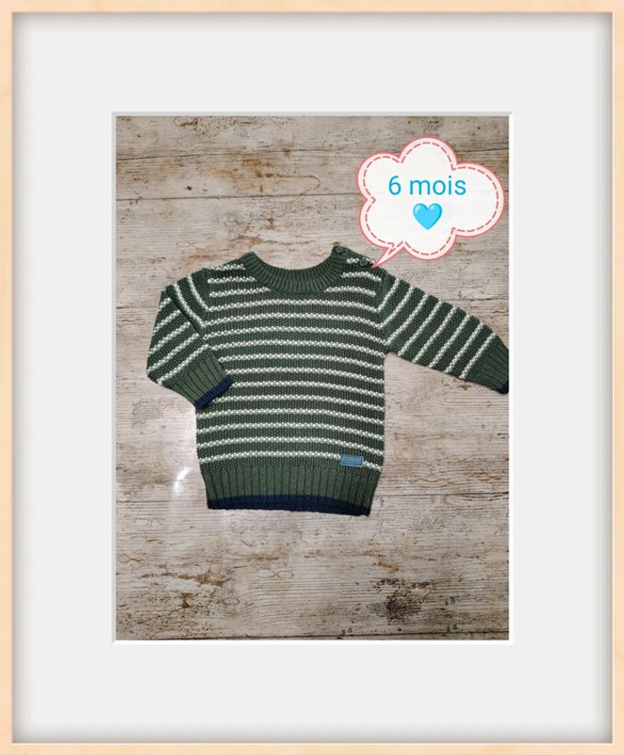 Joli pull garçon 6 mois 68 cm