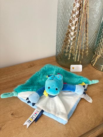 Doudou crocodile tropi’cool