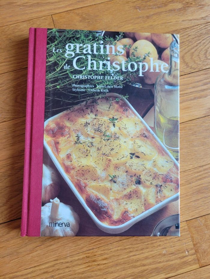 Livre cuisine : Les gratins de Christophe