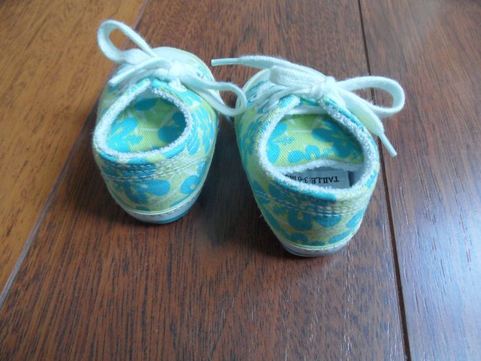 Petites tennis baskets fille 3-6 mois - photo numéro 2