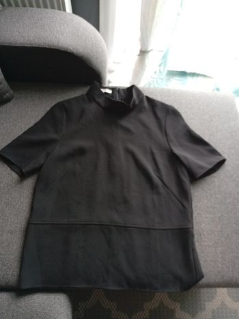 Haut chic noir Mango