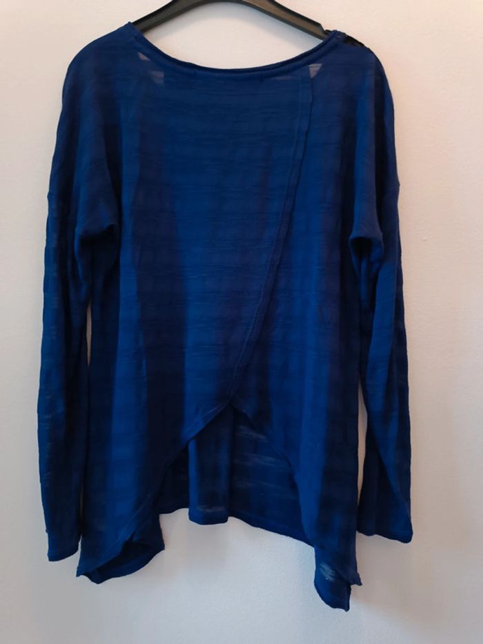 Pull fin Desigual t-shirt manches longues - taille M - neuf - photo numéro 4