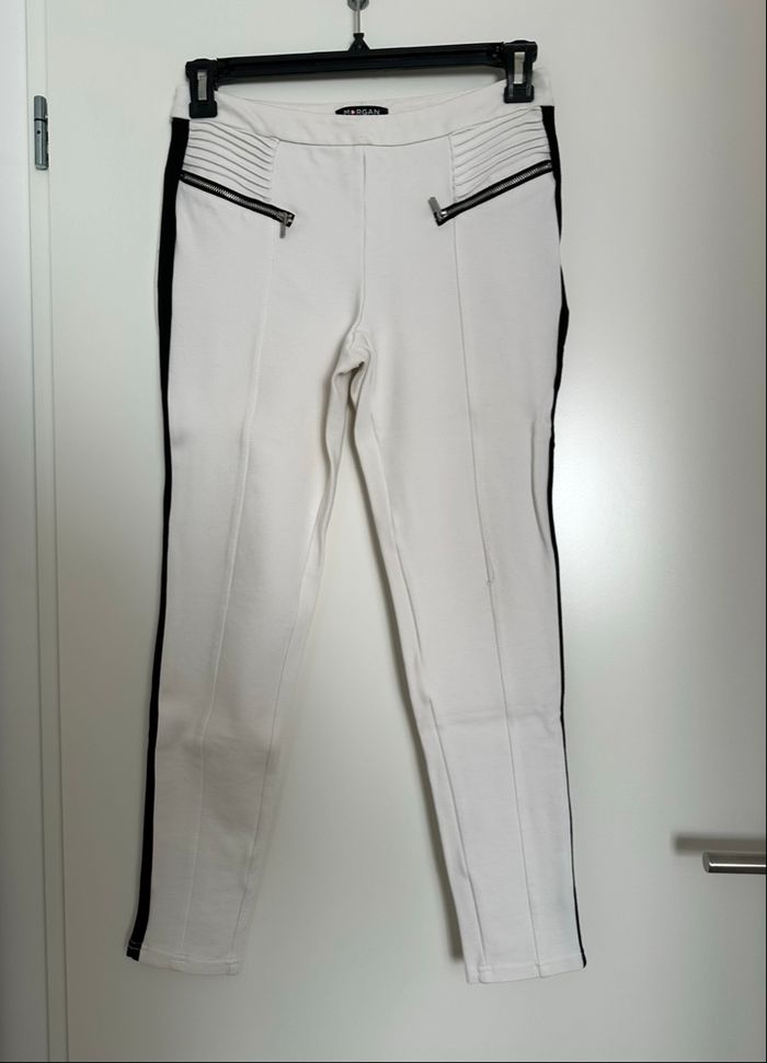 Legging blanc cassé
