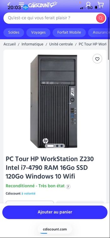 Pc tour HP