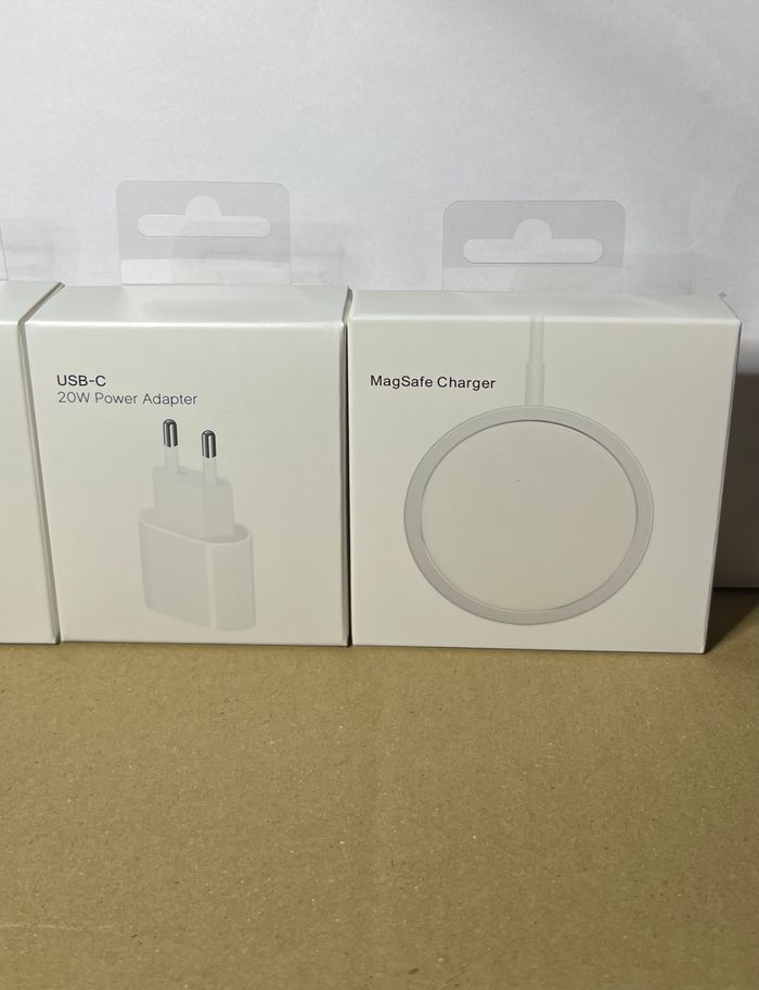 #Lot chargeurs compatibles – magnetic + USB-C 20W + câble Lightning 2M# - photo numéro 5