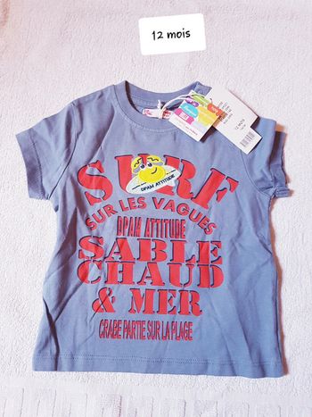T-shirt DPAM 12 mois