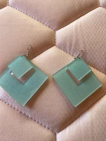 Boucles d’oreilles turquoise