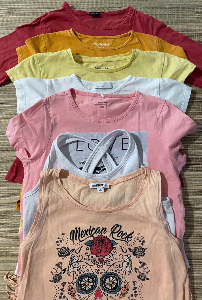 Lot de tee-shirts