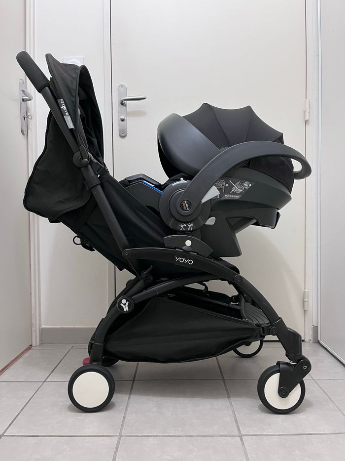 Poussette yoyo+ pack 6+ noir et cosy - photo numéro 2