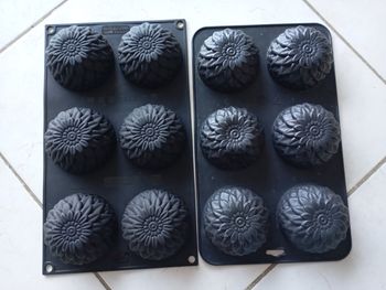 Lot moule silicone flower Style Demarle comme neuf
