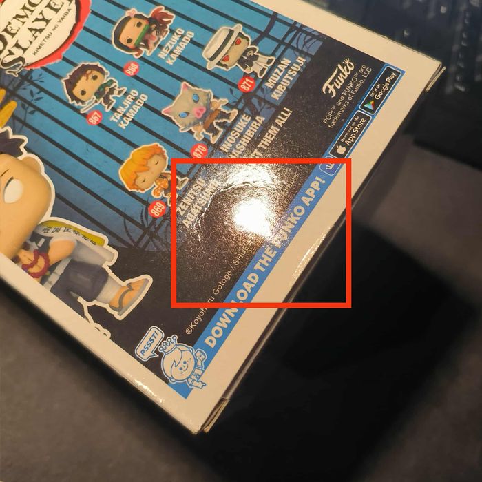 Lot 2 Figurines Funko Pop / Gyomei « Chase » 1091 & Inosuke 1261 / Demon Slayer - photo numéro 8